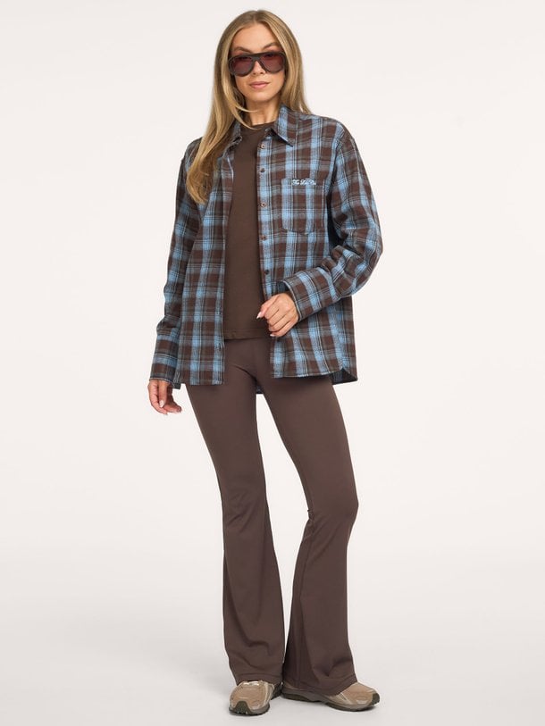 Anne Shirt Anne, katoenmix geruite blouse