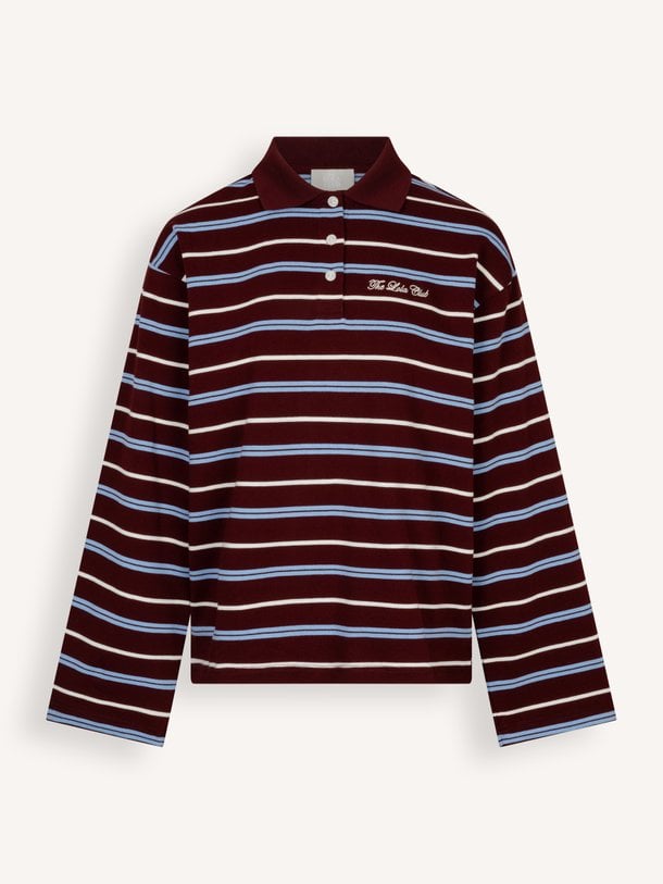 Emilia Polo Emilia, katoenen polo longsleeve