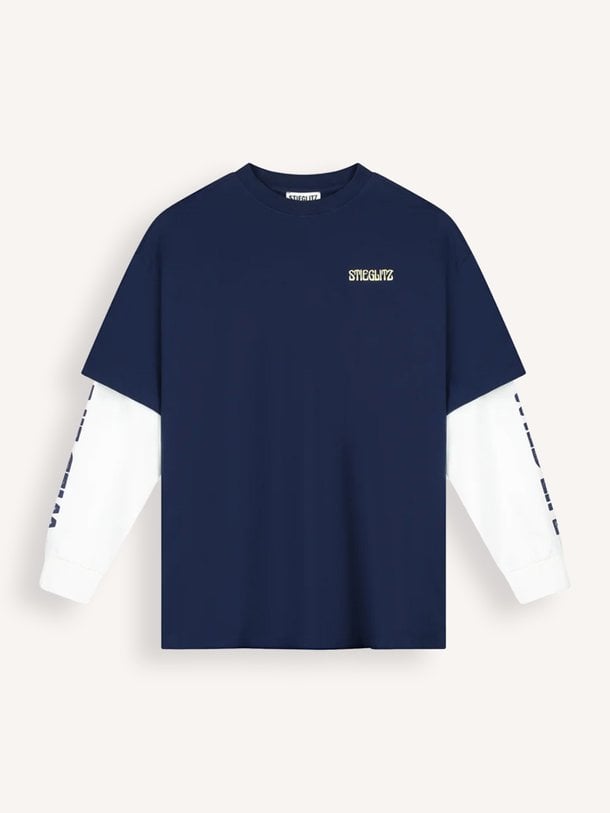Fiore, katoenen longsleeve met print