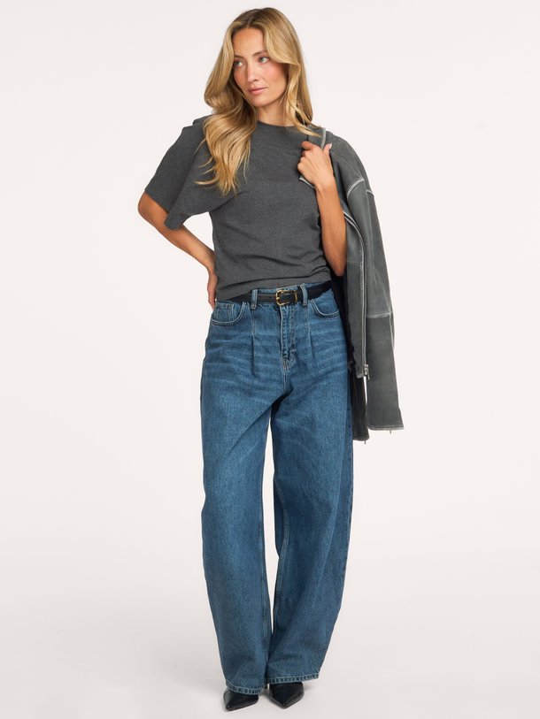 Yoes'CL Yoes, high waist barrel fit jeans
