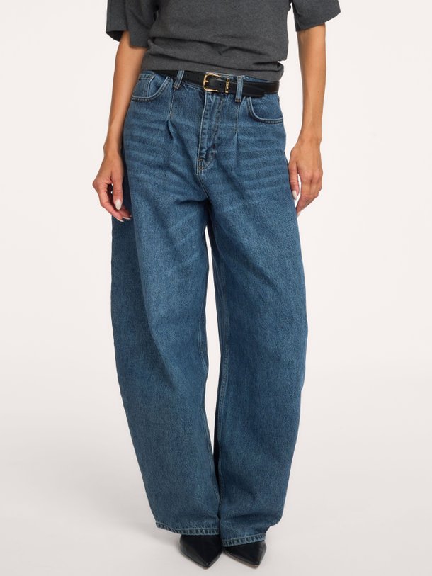Yoes'CL Yoes, high waist barrel fit jeans