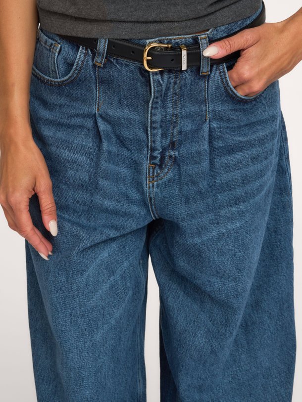 Yoes'CL Yoes, high waist barrel fit jeans