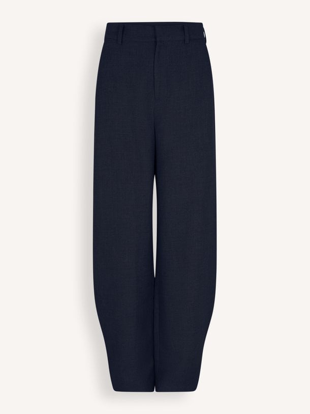 CLENDIS Tappered button detail pants Clendis, viscosemix pantalon