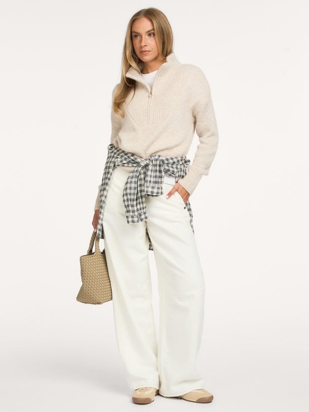 boxy beau pullover Boxy Beau, alpacamix trui