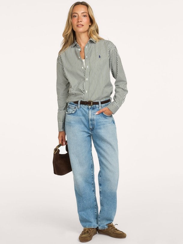 the taper jean The Taper, barrel fit mid waist jeans