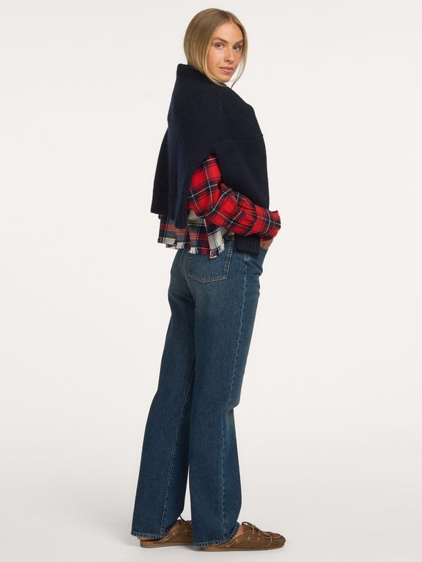 35/KATY62 D0520 Katy, high waist straight leg jeans