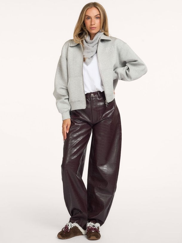 Lois Zip Through Lois, viscosemix gemêleerd vest