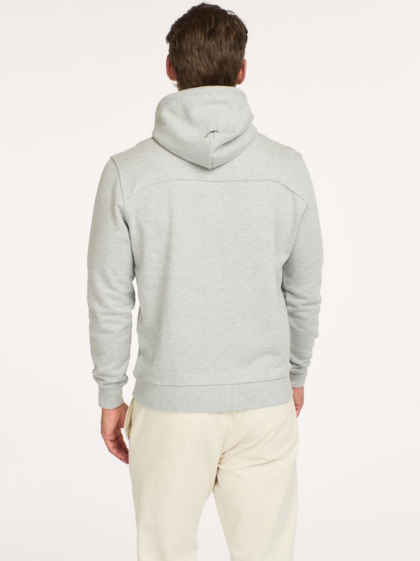 Katoenmix hoodie met logo