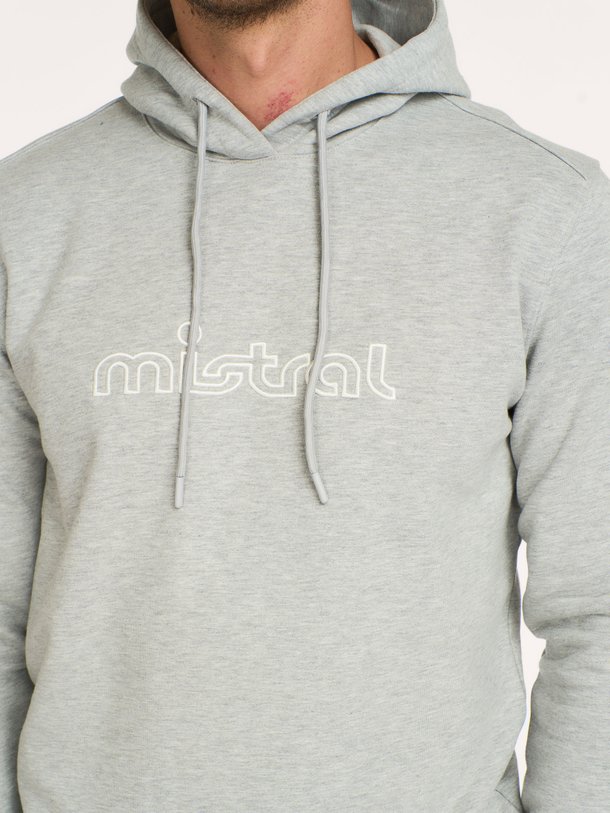 Katoenmix hoodie met logo