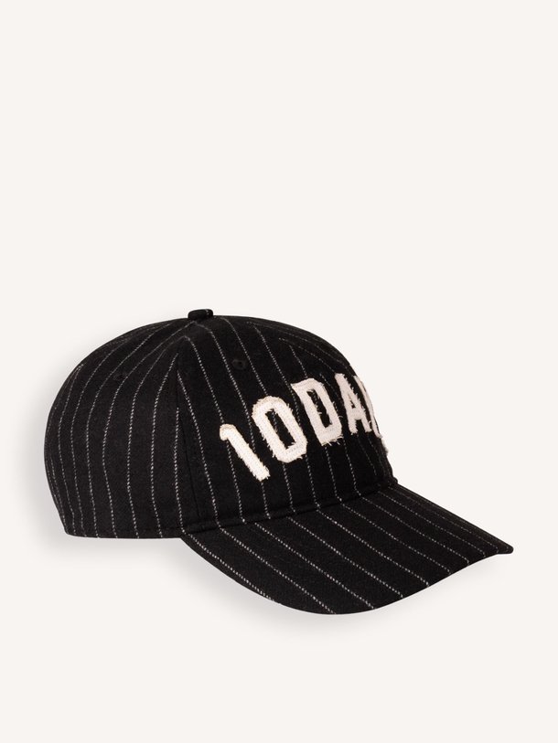 cotton cap logo stripes Katoenen logo pet