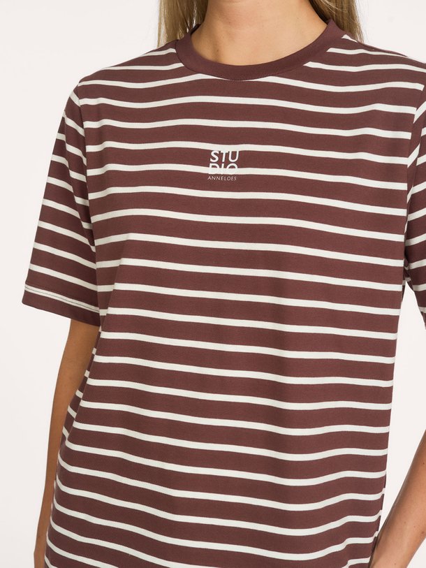 Floor, katoenen gestreepte T-shirt