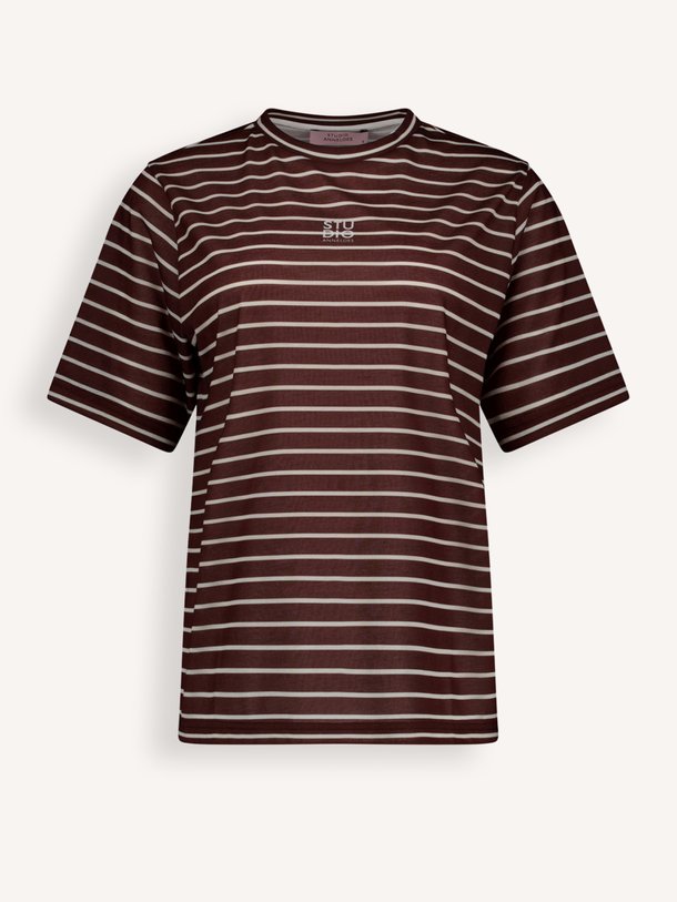 Stripe studio floor t-shirt Floor, katoenen gestreepte T-shirt