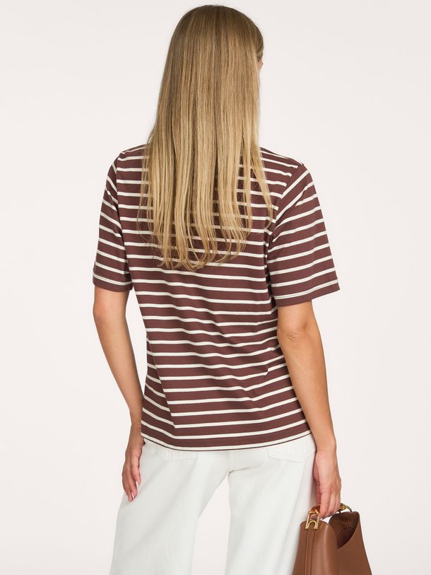 Floor, katoenen gestreepte T-shirt
