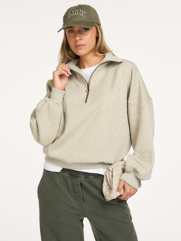 roos sparkle sweater Roos, katoenmix sweater met lurex