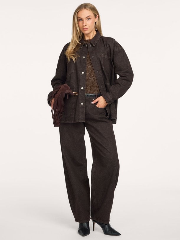 Lance, high waist barrel fit jeans