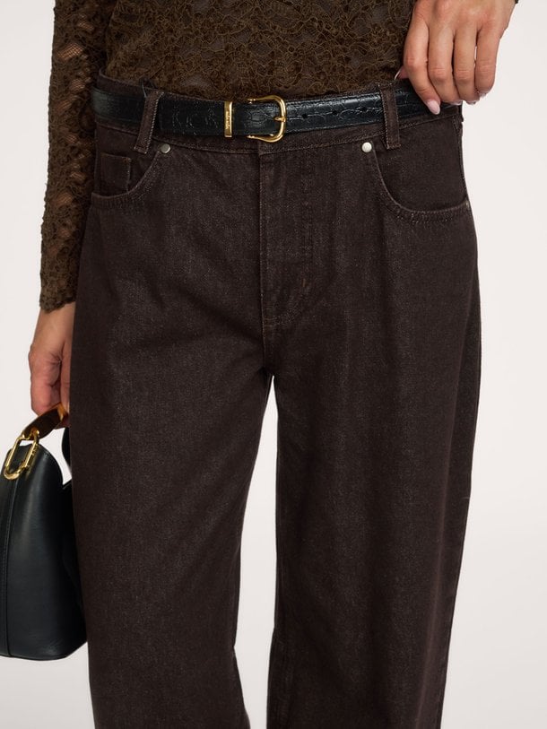 Lance, high waist barrel fit jeans