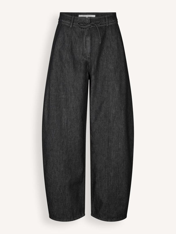 Dera, katoenen barrel fit broek