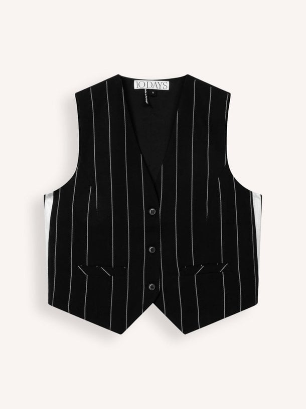 gilet pinstripe gilet pinstripe