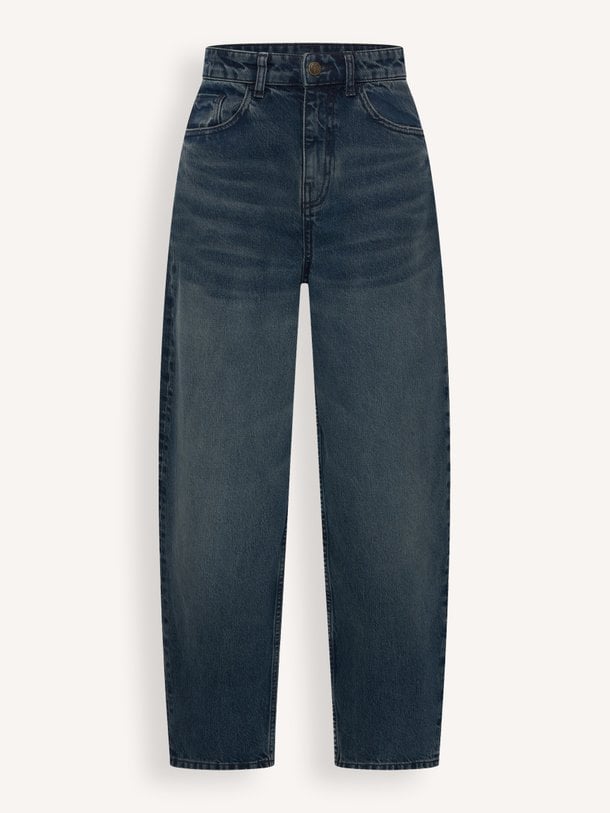 Baloe, high waist barrel fit jeans
