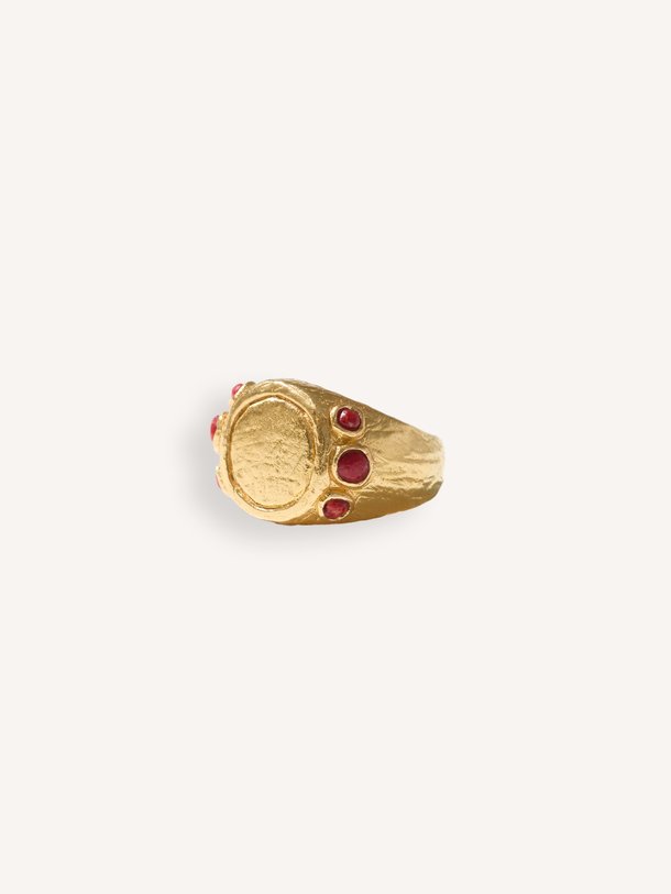 John, vergulde ring