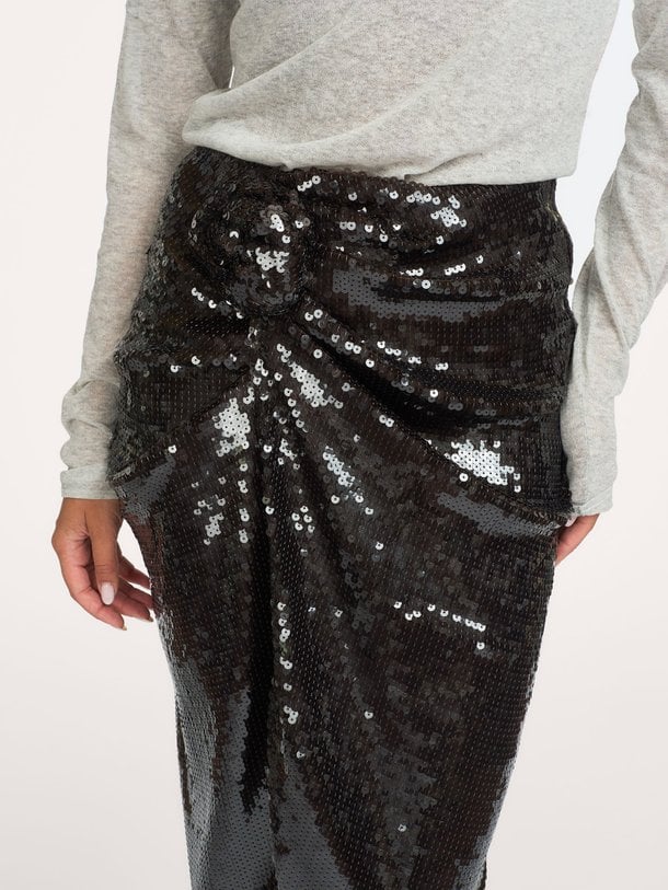 Linno skirt Linno, geweven rok met pailletten