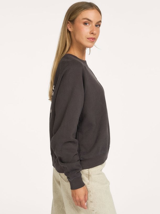Swing, katoenen sweater met print