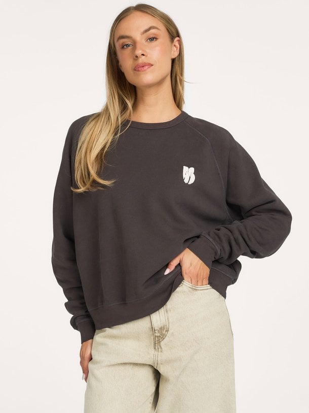 Swing, katoenen sweater met print