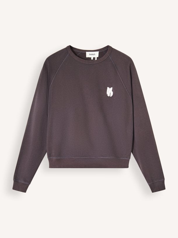 1H26SWIN Swing, katoenen sweater met print