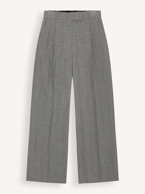 NEYA Neya, viscosemix gestreepte pantalon
