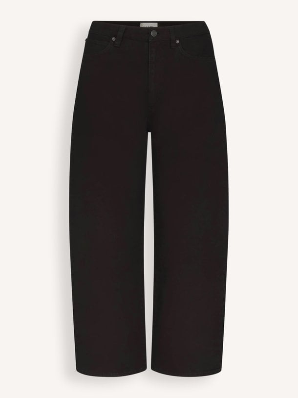 THE BOW CROP The Bow Crop, high waist barrel fit jeans