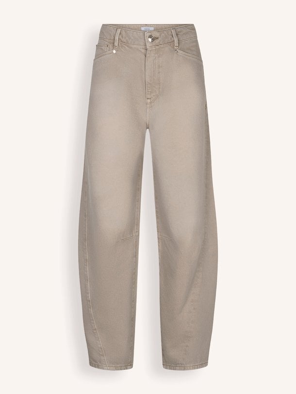 Brave barrel leg jeans Brave, high waist barrel fit non-stretch jeans