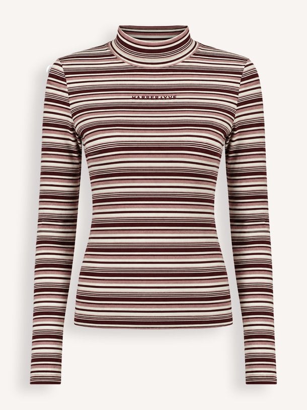 Jane, katoenmix gestreepte longsleeve