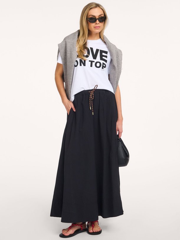 skirt poplin katoenen poplin rok