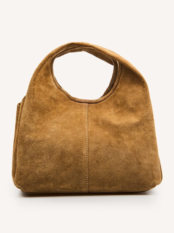 HARLEE Gritty Suede Harlee, suède schouder-/handtas