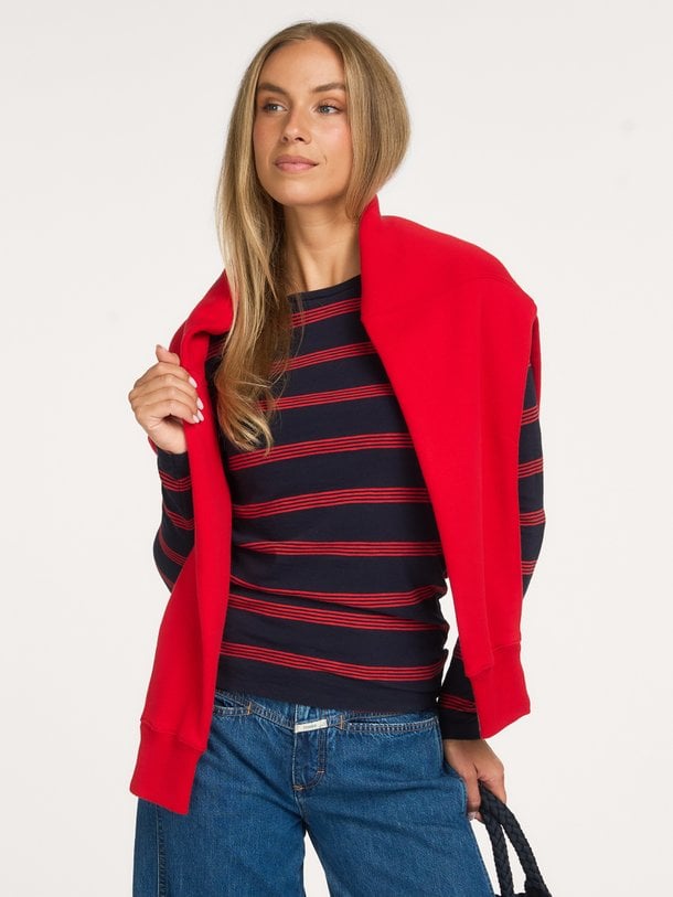 mali ls stripe top Mali, katoenmix gestreepte longsleeve