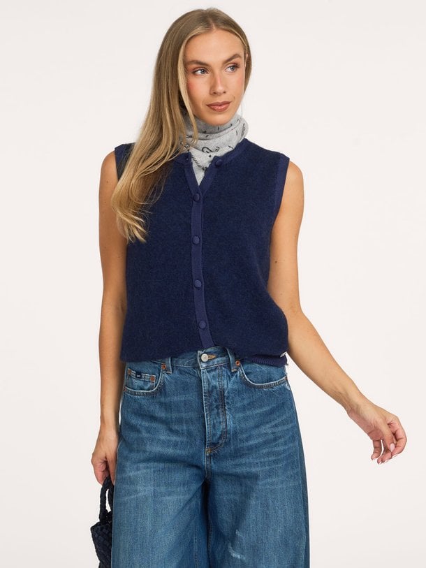 Cate sls cardigan Cate, alpacamix vest