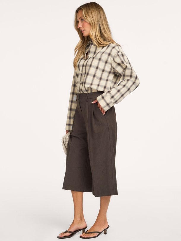 Liria Shirt Liria, katoenen geruite blouse