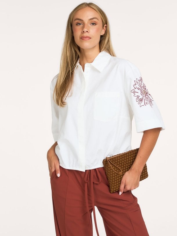 Noleste poplin blouse Noleste, katoenen blouse