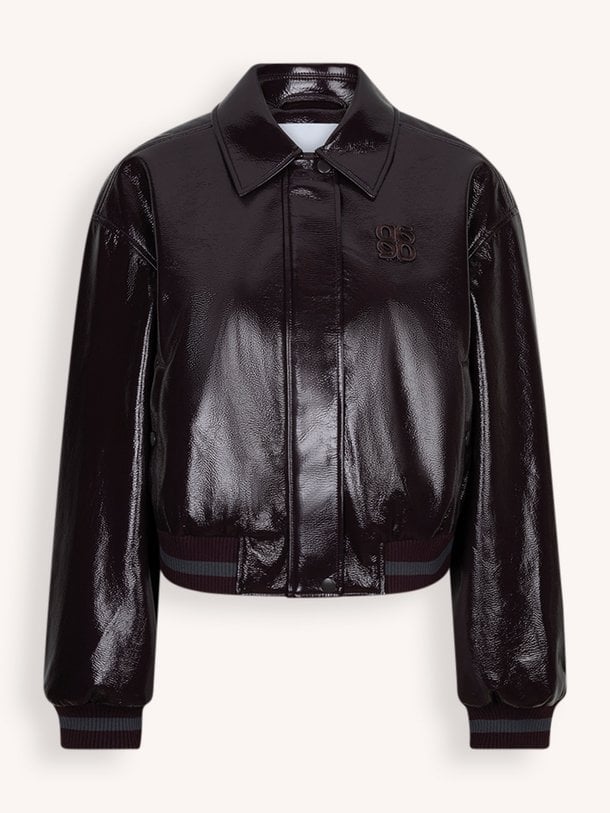 Dalyn, leatherlook bomber jack