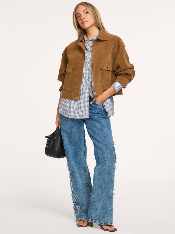 Yve, high waist wide fit jeans
