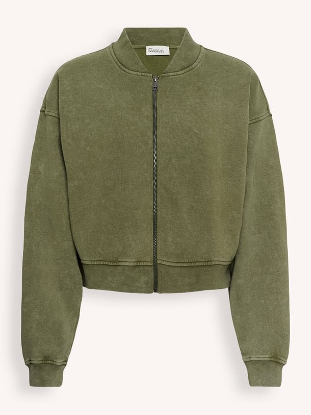 MetaMW Short Sweat Jacket Meta, katoenen sweat jacket
