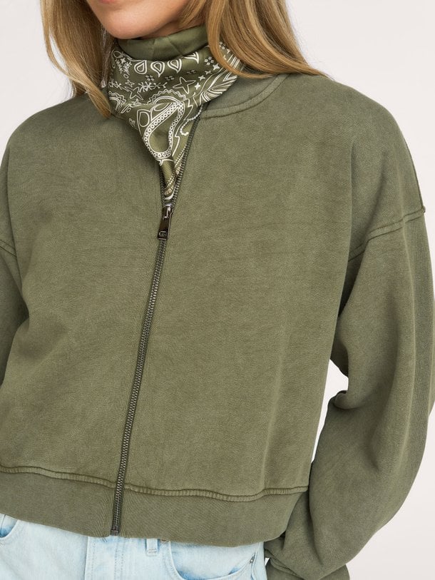 Meta, katoenen sweat jacket