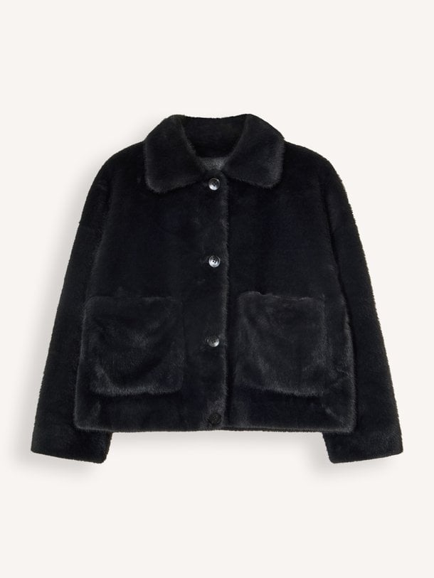 FAJE Faux Mink Faje, fake fur reversible jack