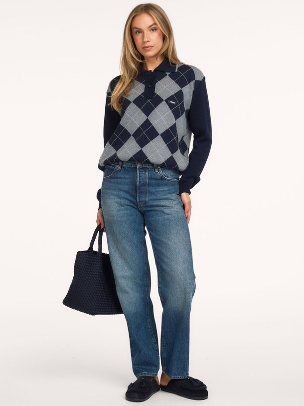 THE ESSENTIAL Luck, high waist straight fit jeans