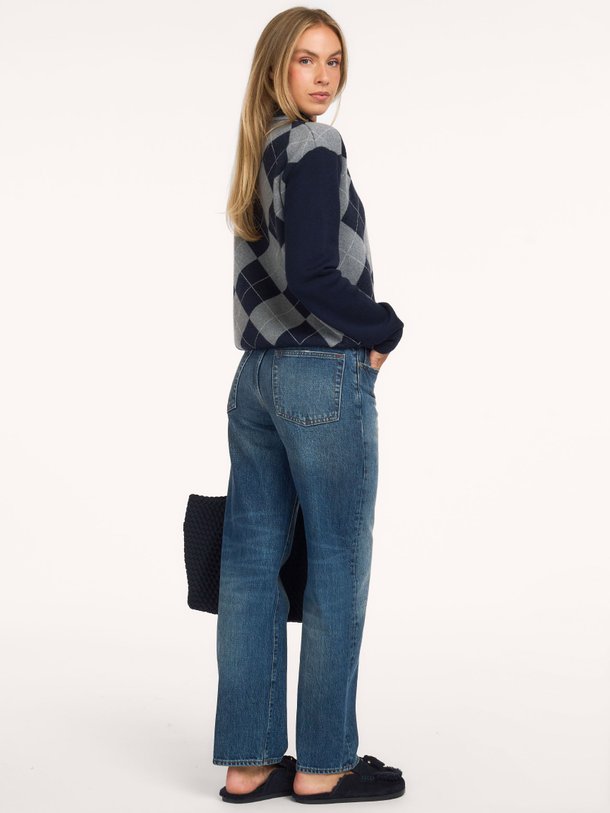 THE ESSENTIAL Luck, high waist straight fit jeans