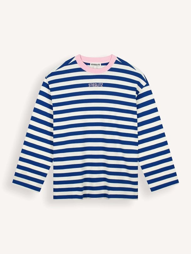 Alberta Skate Longsleeve Alberta, katoenen gestreepte longsleeve
