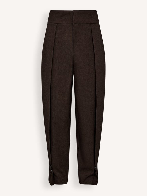 Zeppe Pleat Tall Pant Zeppe, geweven pantalon