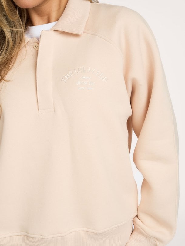 Ebony, katoenmix polo sweater