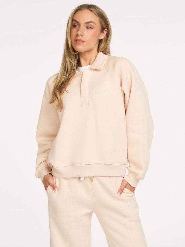 Ebony, katoenmix polo sweater