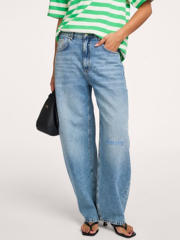 Teresa Jeans Teresa, high waist barrel fit jeans